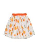 Marni Kids jupe Sunny Day à fleurs - Blanc