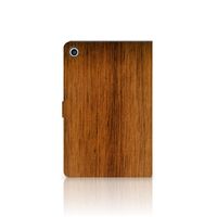 Lenovo Tab M10 Plus 3rd Gen 10.6 inch Tablet Book Cover Donker Hout