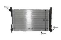 Radiateur MAHLE, u.a. für Mercedes-Benz