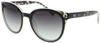 H.I.S zonnebril ​​​​gepolariseerd dames ovaal cat. 3. zwart/grijs