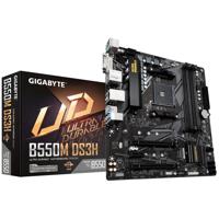 GIGABYTE B550M DS3H moederbord AMD B550 Socket AM4 micro ATX