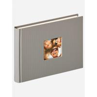 walther+ design FA-207-X Fotoalbum (b x h) 22 cm x 16 cm Grijs 40 bladzijden