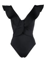 Johanna Ortiz Badpak met ruche - Zwart