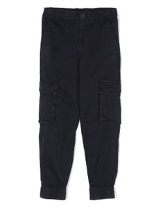 Zadig & Voltaire Kids pantalon fuselé à poches cargo - Noir