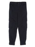 Zadig & Voltaire Kids pantalon fuselé à poches cargo - Noir - thumbnail