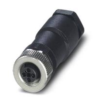 Phoenix Contact 1404644 Sensor/actuator connector, niet geassembleerd M12 Aantal polen: 4 Bus, recht 1 stuk(s) - thumbnail