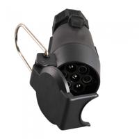 ProPlus stekkerdoos met haak PVC 7 polig zwart