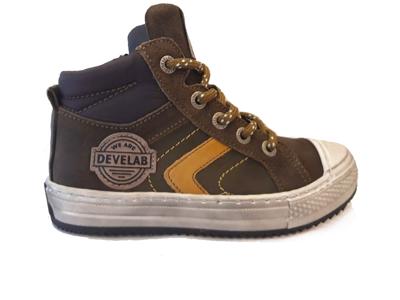 Kaki Develab Veterschoenen Suede