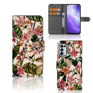 OPPO Find X3 Lite Hoesje Flowers