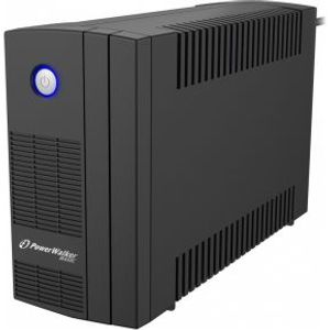 PowerWalker Basic VI 650 SB Line-interactive 650 VA 360 W 2 AC-uitgang(en)