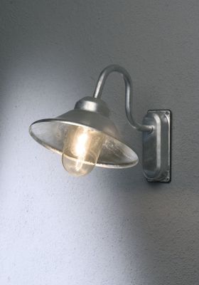 Konstsmide Vega 556-320 Buitenlamp (wand) Spaarlamp, LED E27 60 W Staal