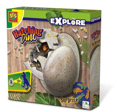 Ses Dino uitbroeden in Verrassingsei