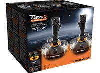 Thrustmaster T.16000M FCS SPACE SIM DUO Zwart, Oranje USB Joystick Analoog/digitaal PC - thumbnail