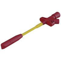 SKS Hirschmann KLEPS 2700 rt Grijpklem Steekaansluiting 4 mm CAT III Rood - thumbnail