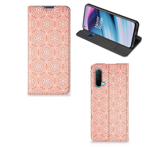 OnePlus Nord CE 5G Hoesje met Magneet Pattern Orange