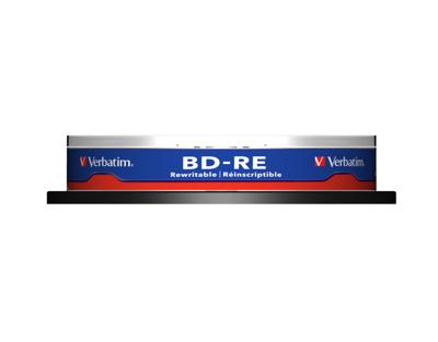 Verbatim 43694 Blu-ray BD-RE disc 25 GB 10 stuk(s) Spindel
