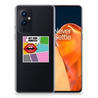 OnePlus 9 Silicone Back Cover Popart Princess - thumbnail