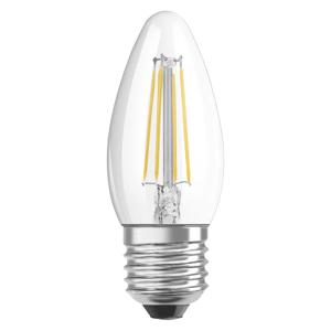 OSRAM 4058075435223 LED-lamp Energielabel E (A - G) E27 Kaars 4 W = 40 W Warmwit (Ø x l) 35 mm x 92 mm 1 stuk(s)