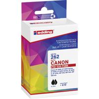 Edding Inktcartridge vervangt Canon PGI-520BK Doppelpack Compatibel Zwart EDD-262 18-262-01