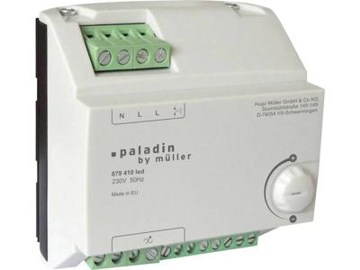 Müller 23483 DIN-rail dimmer Geschikt voor lampen: LED-lamp Wit