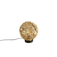 QAZQA - Art Deco Art deco tafellamp goud - Maro | Woonkamer | Slaapkamer | Keuken - Aluminium - E27 Geschikt voor LED - Max. 1 x 40 Watt