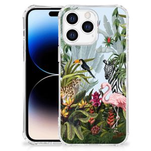 Case Anti-shock voor Apple iPhone 14 Pro Max Jungle