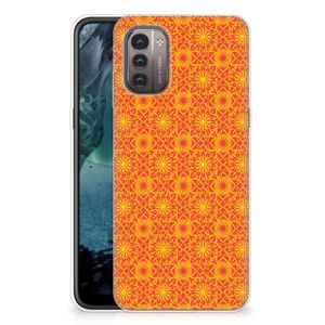 Nokia G21 | G11 TPU bumper Batik Oranje