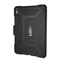 UAG Rugged Case for iPad Pro 11-inch - Metropolis Black - Flip cover voor tablet - zwart - voor Apple 11-inch iPad Pro (1e generatie)
