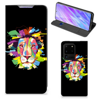 Samsung Galaxy S20 Ultra Magnet Case Lion Color - thumbnail