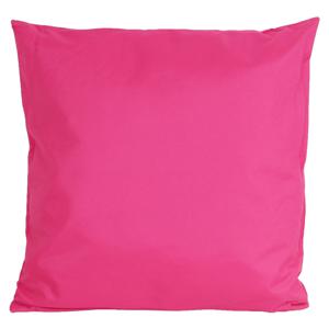 Anna's collection Buiten of tuin sier kussens - fuchsia roze - 45 x 45 cm - binnen/buiten   -