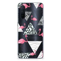 OnePlus Nord CE 5G TPU Hoesje Flamingo Triangle