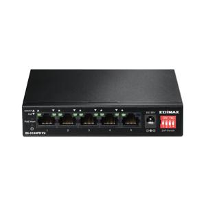 Edimax ES-5104PH V2 netwerk-switch Fast Ethernet (10/100) Power over Ethernet (PoE) Zwart