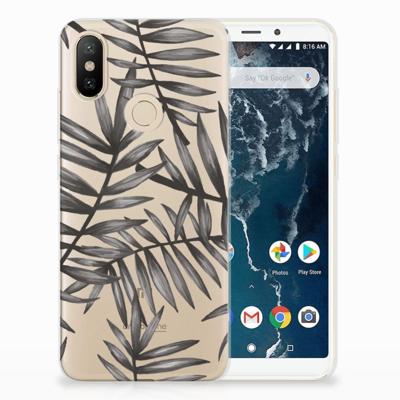 Xiaomi Mi A2 TPU Case Leaves Grey
