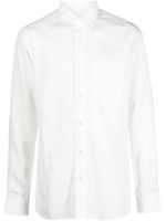 TOM FORD chemise boutonnée à manches longues - Blanc