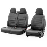 New York Design Kunstleder Stoelhoezenset 2+1 passend voor Ford Transit 2014- (met armsteun in bank) OT37048OIKVNY