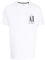 Armani Exchange t-shirt à logo imprimé - Blanc