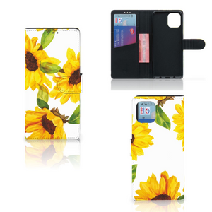 Hoesje voor Motorola Edge 20 Lite Zonnebloemen