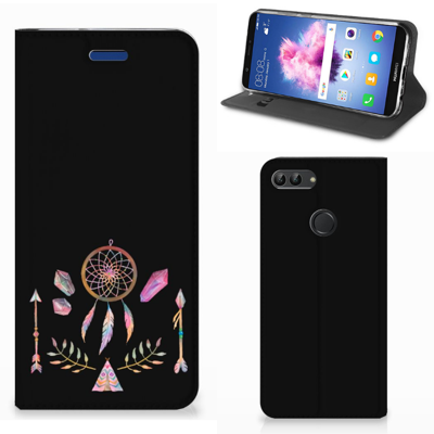 Huawei P Smart Magnet Case Boho Dreamcatcher