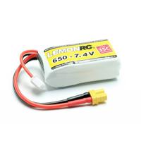 LemonRC LiPo accupack 7.4 V 650 mAh Aantal cellen: 2 35 C Softcase XT30 - thumbnail