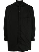 Yohji Yamamoto chemise en coton - Noir - thumbnail