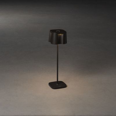 Konstsmide 7818-750 Nice schwarz LED-tafellamp voor buiten 2.5 W Warmwit Zwart