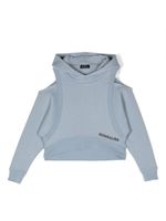 Monnalisa hoodie à logo imprimé - Bleu - thumbnail