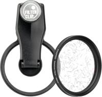 EXAPRO Smartphone Lens Filter Clip + Rainbow Flare Filter Set, forφ49mm Lens Filter, Roterend Frame Type, Compatibel met iPhone/Android, ‎EXP-FCRRF-02