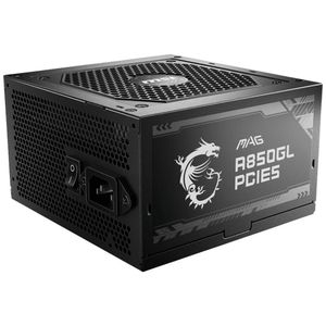 MSI MAG A850GL PCIE5 power supply unit 850 W 20+4 pin ATX ATX Zwart