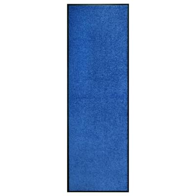 vidaXL Deurmat wasbaar 60x180 cm blauw vidaXL Deurmat wasbaar 60x180 cm blauw