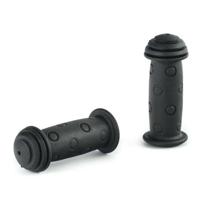 Widek handvatten junior 100 x 22 mm rubber zwart 2 stuks