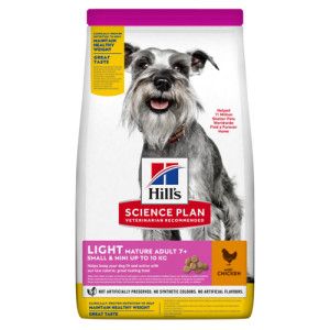 Hill&apos;s Mature Adult Light Small & Mini met kip hondenvoer 3 x 2,5 kg