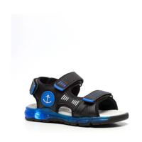 Scapino Blue Box sandalen met lichtjes zwart/blauw