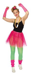 Tutu Set Neon Fuchsia Jennifer