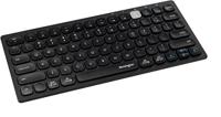 Kensington Compact Multi-Device Dual Wireless Toetsenbord QWERTY-lay-out; Bluetooth-compatibel, Windows-, Mac-, iOS- en ChromeOS-compatibel, K75502WW